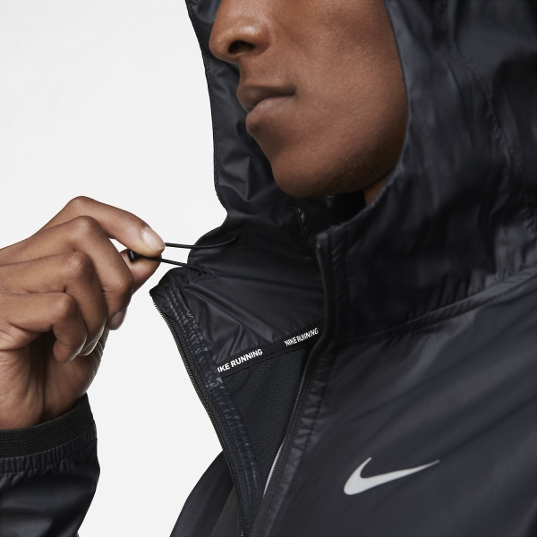 Nike Shieldrunner Giacca - Black/Reflective Silver