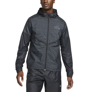 Men's Running Jacket Nike StormFIT Flash Jacket  Black/Reflective Silver DD6043010