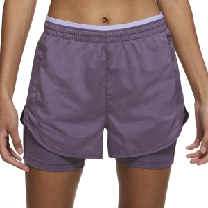 Women's Running Shorts Nike Tempo Luxe 2 in 1 3in Shorts  Amethyst Smoke/Reflective Silver CZ9574574