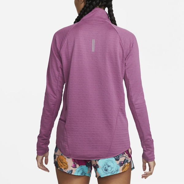 Nike Therma-FIT Element Maglia - Light Bordeaux/Reflective Silver