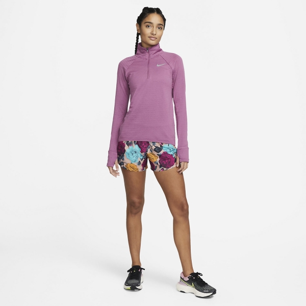 Nike Therma-FIT Element Maglia - Light Bordeaux/Reflective Silver