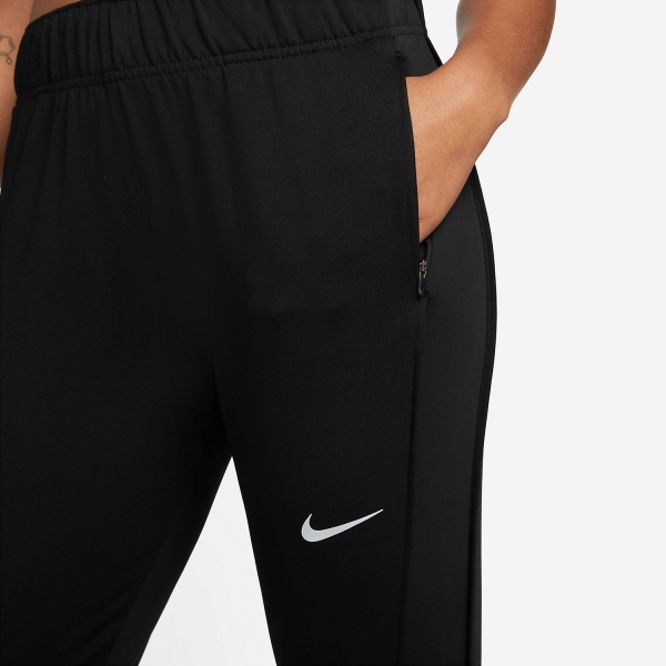 Nike Therma-FIT Essential Pantalones - Black/Reflective Silver