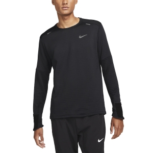 Men's Running Shirt Nike ThermaFIT Repel Shirt  Black/Reflective Silver DD5649010