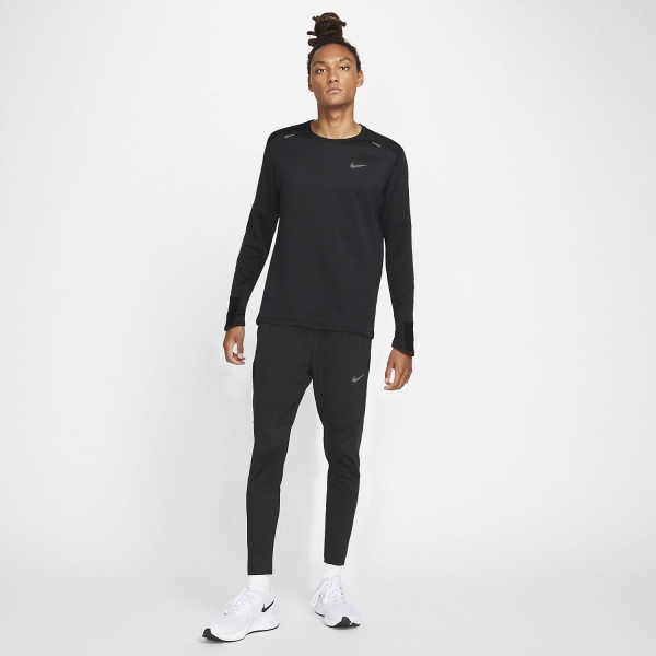 Nike Therma-FIT Repel Camisa - Black/Reflective Silver