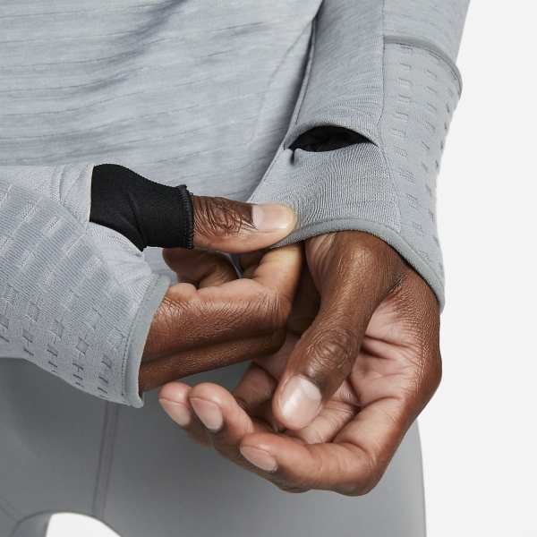 Nike Therma-FIT Repel Shirt - Smoke Grey/Grey Fog/Heather/Reflective Silver