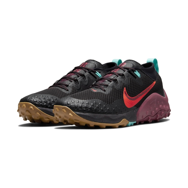 Nike Wildhorse 7 - Black/Bright Crimson/Dark Beetroot