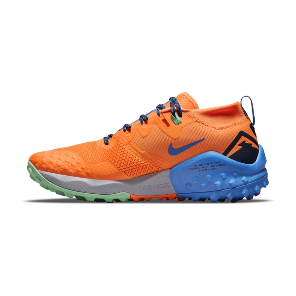 Nike Wildhorse 7 - Total Orange/Obsidian/Green Glow