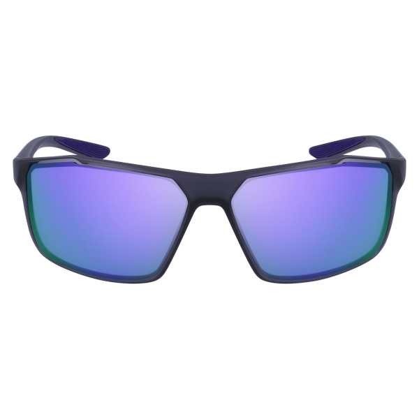 Nike Windstorm Occhiali - Matte Gridiron/Psychic Purple/Grey W/Violet Mirror Lens