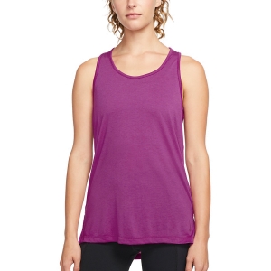 Top Fitness y Training Mujer Nike Yoga Top  Cactus Flower/Villain Red CQ8826565