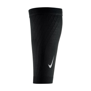 Compression Calf Sleeve Nike Zoned Support Compression Calf Sleeves  Black/Silver N.RS.E5.042