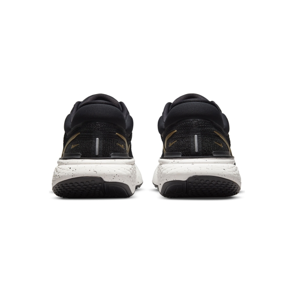 Nike Zoomx Invincible Run Flyknit - Black/Metallic Gold/Sail