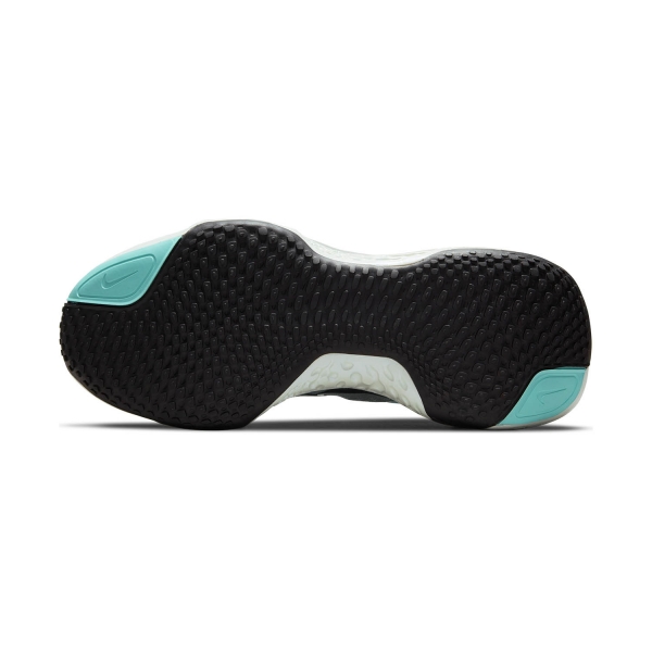 Nike Zoomx Invincible Run Flyknit - Grey Fog/Black/Dynamic Turquoise/Hyper Pink