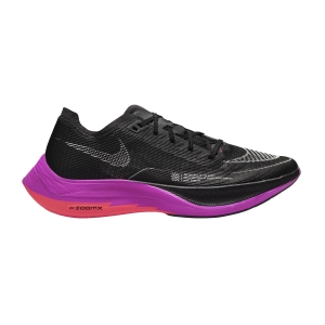 Men's Performance Running Shoes Nike ZoomX Vaporfly Next% 2  Black/Flash Crimson/Hyper Violet CU4111002