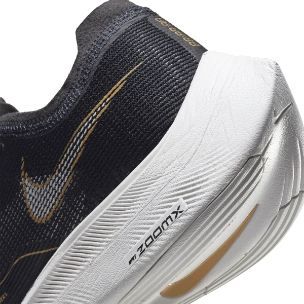 Nike ZoomX Vaporfly Next% 2 - Black/White/Metallic Gold Coin