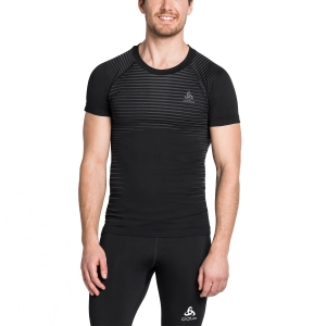 Men's T-Shirt and Tank Underwear Odlo Performance Light TShirt  Black 18815215000