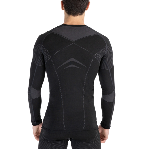 Odlo Performance Evolution Warm Maglia Intima - Black/Grey