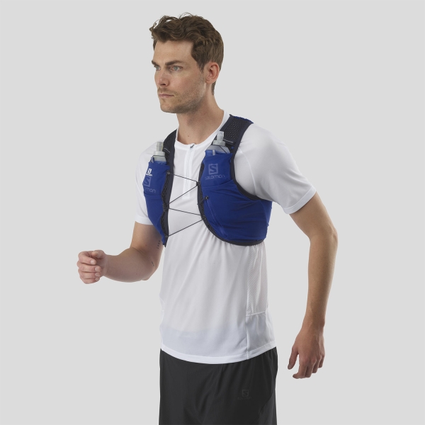 Salomon Active Skin 4 Set Zaino - Nautical Blue/Mood Indigo