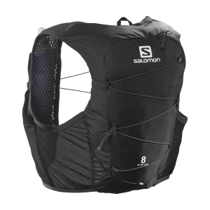 Salomon Active Skin 8 Set Backpack - Black/Ebony