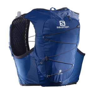 Hydro Backpacks Salomon Active Skin 8 Set Backpack  Nautical Blue/Mood Indigo LC1779600