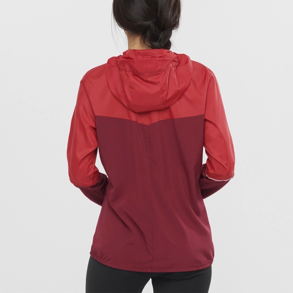 Salomon Agile Chaqueta - Red Chili