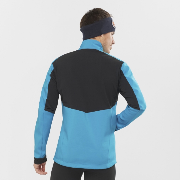 Salomon Agile Softshell Chaqueta - Barr Reef/Black