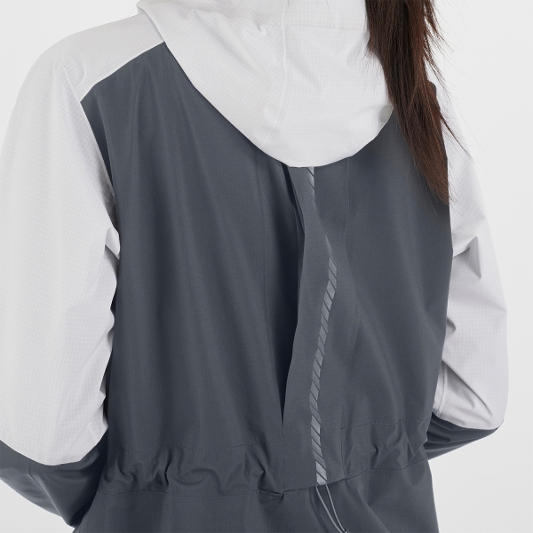 Salomon Bonatti Trail WP Jacket - Ebony/White