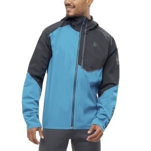 salomon rain jacket running