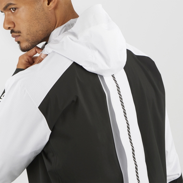 Salomon Bonatti Trail WP Jacket - White/Black