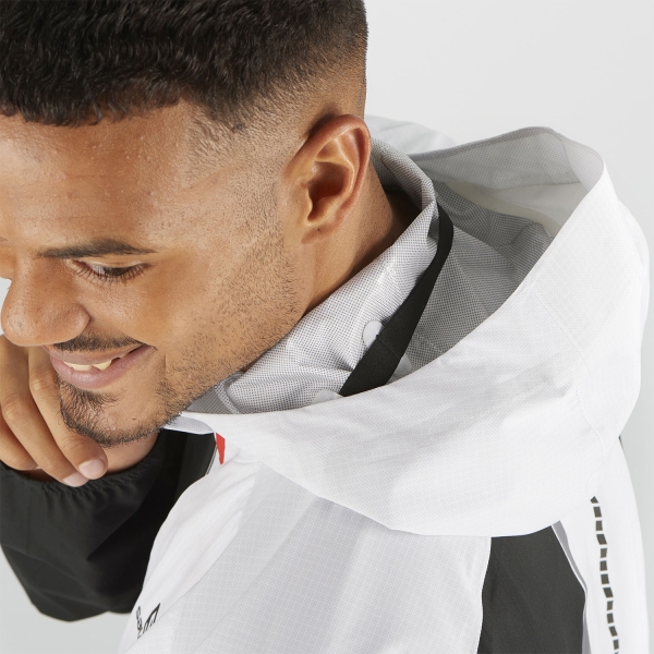 Salomon Bonatti Trail WP Jacket - White/Black