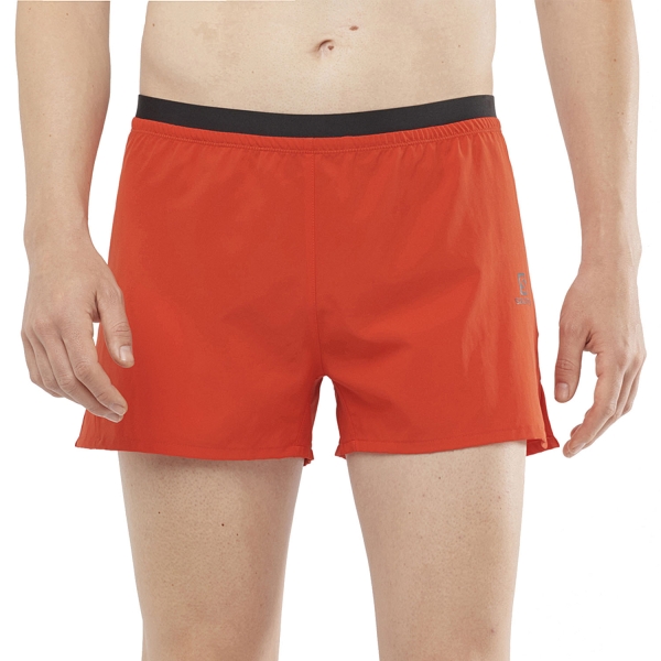 Pantalone cortos Running Hombre Salomon Cross 3in Shorts  Fiery Red LC1791700
