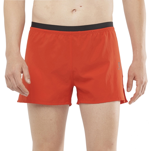 Pantaloncino Running Uomo Salomon Cross 3in Pantaloncini  Fiery Red LC1791700