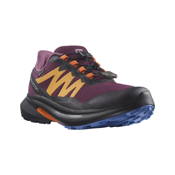 Salomon Hypulse GTX - Grape Wine/Blazing Orange/Lolite