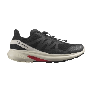 Men's Trail Running Shoes Salomon Hypulse  Black/Rainy Day L41684900