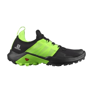 Men's Trail Running Shoes Salomon Madcross  Black/Green Gecko/Quiet Shade L41348800