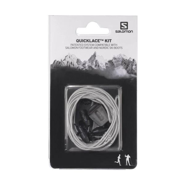 Lacci rapidi Salomon Quicklace Kit  Grey L32667600