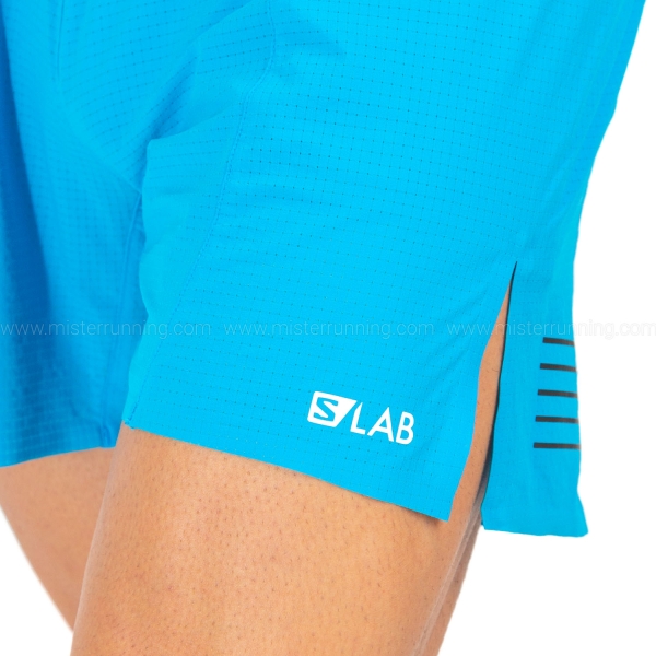 Salomon S/LAB 6in Shorts - Light Blue