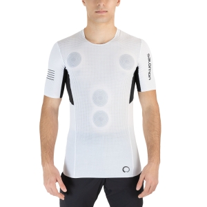 Men's Running T-Shirt Salomon S/Lab NSO TShirt  White LC1509900