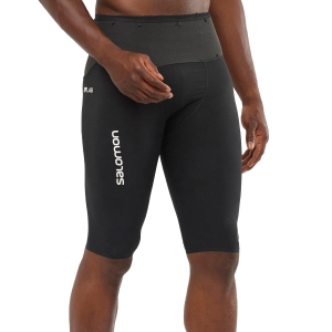 Men's Running Tights and Pants Salomon S/Lab NSO Short Tights  Black LC1510200