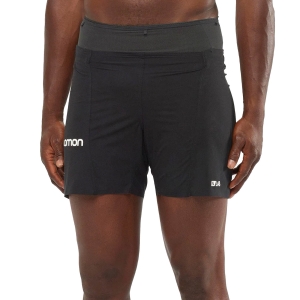 Men's Running Shorts Salomon S/Lab Sense 6in Shorts  Black LC1509400