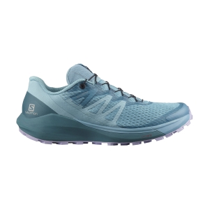 Women's Trail Running Shoes Salomon Sense Ride 4  Delphinium Blue/Mallard Blue/Lavender L41450200