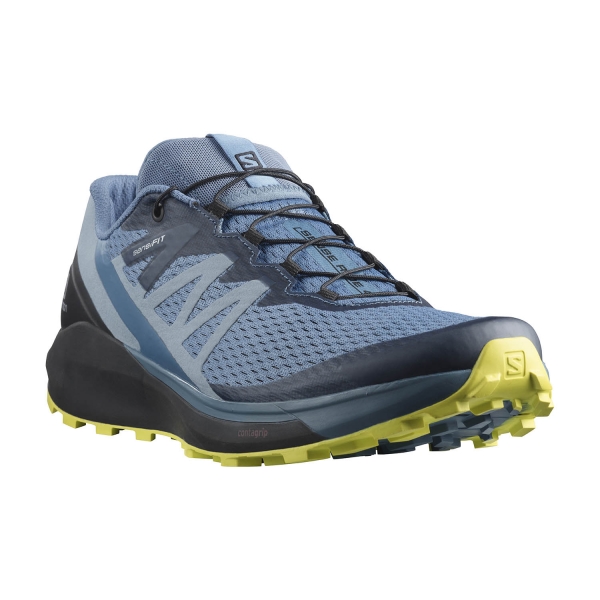 Salomon Sense Ride 4 - Copen Blue/Black/Evening Primrose