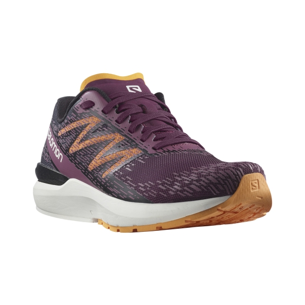 Salomon Sonic 5 Balance - Grape Wine/Black/Blazing Orange