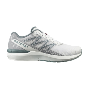 Men's Neutral Running Shoes Salomon Sonic 5 Balance  White/Lunar Rock/Trooper L41710000