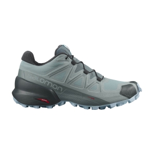 Women's Trail Running Shoes Salomon Speedcross 5  Slate/Trooper/Crystal Blue L41462300