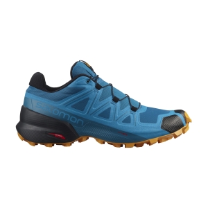 Men's Trail Running Shoes Salomon Speedcross 5  Crystal Teal/Barry Reef/Golden Oak L41462000