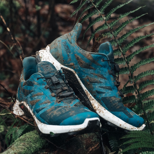 Salomon Supercross 3 GTX - Crystal Teal/White/Barry Reef
