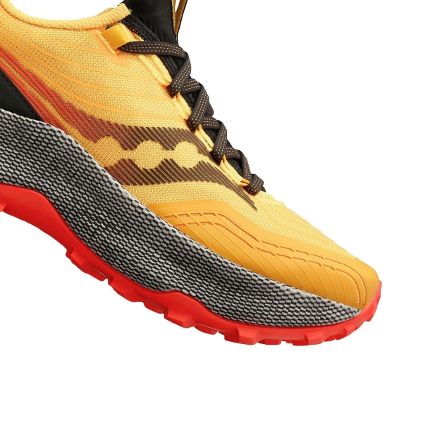 Saucony Endorphin Trail - ViziGold/ViziRed