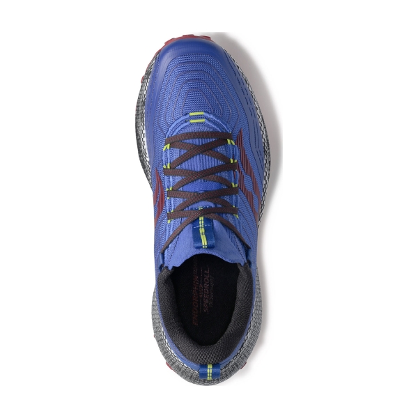 Saucony Endorphin Trail - Blue Raz/Spice