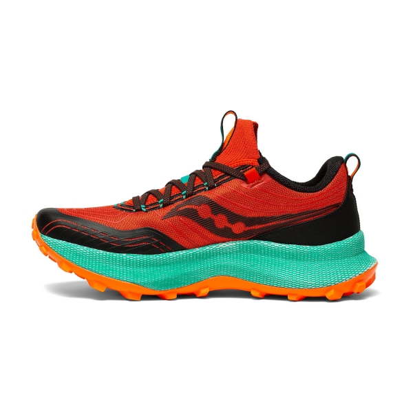 Saucony Endorphin Trail - Scarlet/Jade