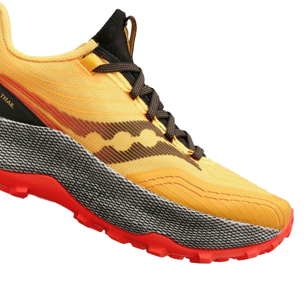 Saucony Endorphin Trail - ViZiGold/ViZiRed